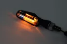 Semnalizator Highsider Scuro LED cu lumină de poziție 2 în 1, dispersor fumuriu (pereche)