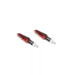   Stop Highsider Arrowhead LED cu semnalizare 3 în 1, dispersor fumuriu/roșu (pereche)