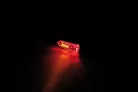 Stop Highsider Arrowhead LED cu semnalizare 3 în 1, dispersor fumuriu/roșu (pereche)