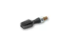 Semnalizator Highsider Block LED, corp negru, dispersor fumuriu, față și spate (pereche)