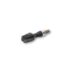 Semnalizator Highsider Block LED, corp negru, dispersor fumuriu, față și spate (pereche)
