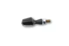 Semnalizator Highsider Block LED, corp negru, dispersor fumuriu, față și spate (pereche)