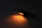 Semnalizator Highsider Block LED, corp negru, dispersor fumuriu, față și spate (pereche)
