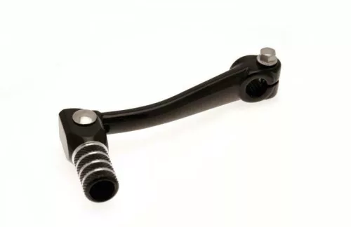Schimbător viteze rabatabil V Parts aluminiu anodizat negru Minarelli AM6 EJ1A10A90B