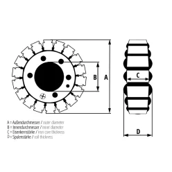 Stator Electrosport ESG562 Suzuki DL 1000 V-STROM