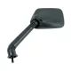 Oglindă stânga Highsider tip OE negru, Kymco DJ50R (bucată) FH-197-LEFT