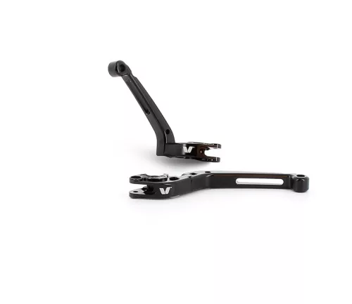 Manete pliabile V Parts S 177mm Cnc negru By pereche FL-02