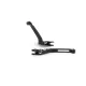 Manete pliabile V Parts S 177mm Cnc negru By pereche FL-02