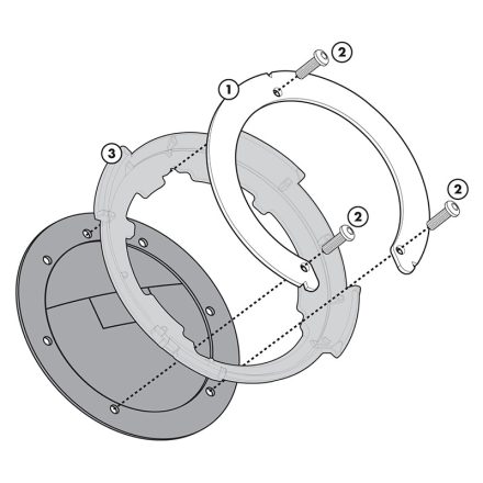 Givi - Suport Easy Lock Pentru Buson Benzina Bf05