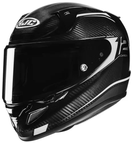 Casca HJC RPHA 12 Carbon Keres Alb
