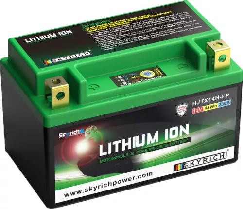Baterie litiu Skyrich HJTX14H-FP (înlocuiește YTX14H-BS), 12V, 240 A CCA