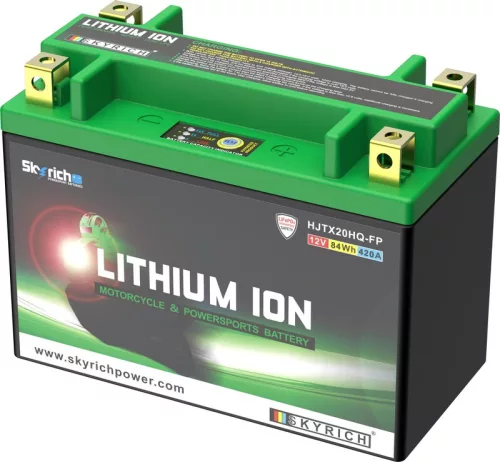 Baterie litiu Skyrich HJTX20HQ-FP (înlocuiește YTX20H-BS), 12V, 420 A CCA