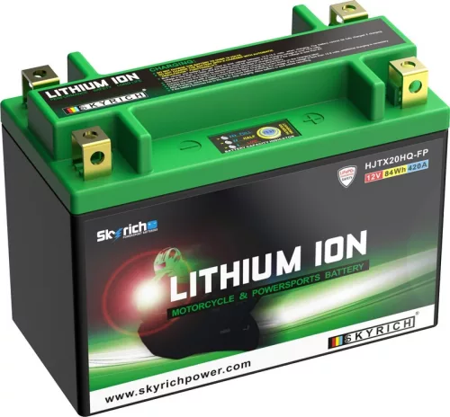 Baterie litiu Skyrich HJTX20HQ-FP (înlocuiește YTX20H-BS), 12V, 420 A CCA