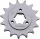 Pinion față JT Sprockets 15T oțel JTF1448.15