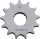 Pinion față JT Sprockets 13T oțel JTF426.13