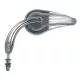 Oglindă stânga Vicma Water Drop 5/16" - crom Harley Davidson KA-99L9