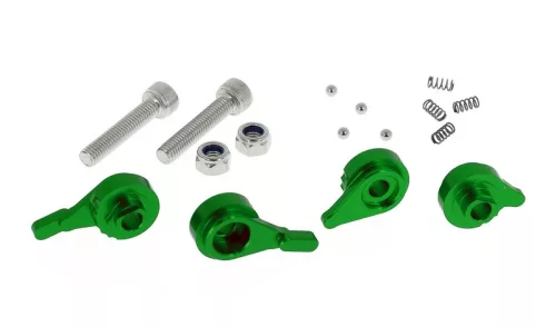 Manetă V Parts Bolts kit verde KIT-SL1-GREEN