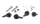 Manetă V Parts Bolts kit titan KIT-SL1-TITAN
