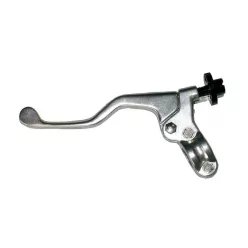   Manetă ambreiaj scurtă cu suport Bihr aluminiu forjat lustruit universală L10-005