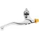 Manetă frână scurtă cu suport Bihr aluminiu turnat lustruit universală L14-0107