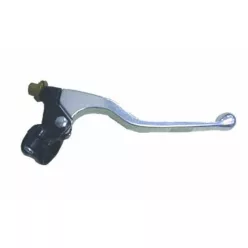   Manetă frână lungă cu suport Bihr aluminiu turnat negru universală L35-421B
