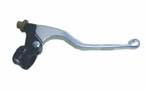 Manetă frână lungă cu suport Bihr aluminiu turnat negru universală L35-421B