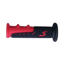 Mansoane ergonomice Bihr Street Color roșii L35-658 RED