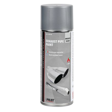 Lampa - Pilot, Spray Vopsea Pentru Evacuari, 400 Ml - Argintiu [Rezistent Pana La 600 Grade] [Nou]