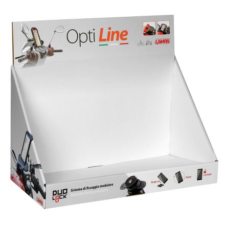 Optiline - Display Carton Pentru Masa [Fara Produse]