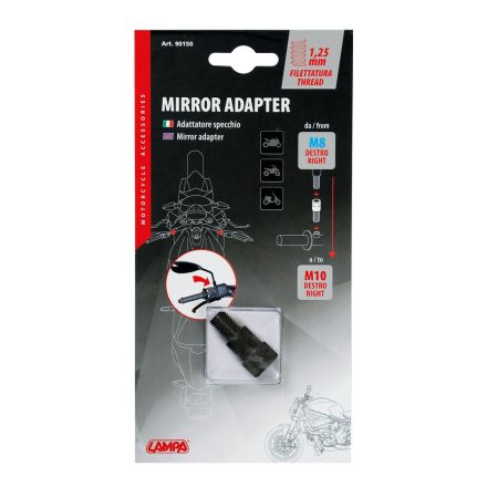 Lampa - Adaptor Oglinda, M8 Dreapta > M10 Dreapta [Nou]