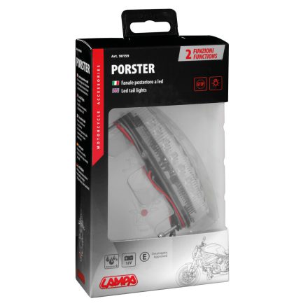 Lampa - Porster, Lampa [Led] Numar Spate [Nou]