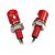 Lampa - Pair Of Red Screws M8 X 20Mm [Led] Blue Light