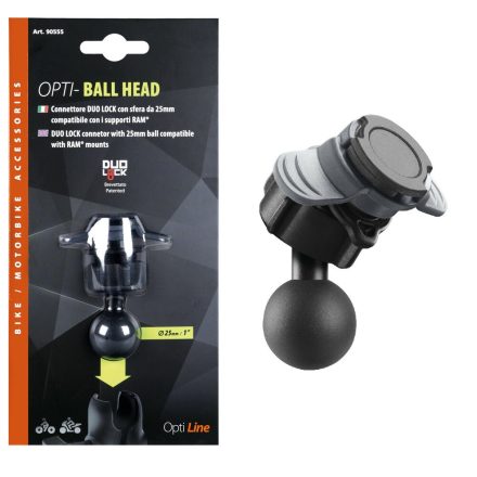 Optiline - Opti-Ball Head Pentru Opti-Case [Cu Bila Diam. 25Mm]