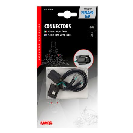 Lampa - Set 2 Cabluri Conectare Semnalizatoare Led, Compatibile Yamaha [Nou]