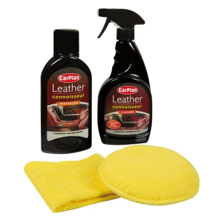 Carplan - Leather Kit (Cleaner - 500Ml + Balsam - 500Ml + Burete + Laveta)