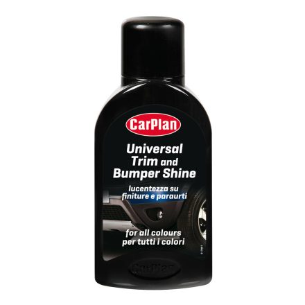 Carplan - Trim & Bumper Shine, Tratament Cauciuc Si Plastic, Orice Culoare - 500Ml