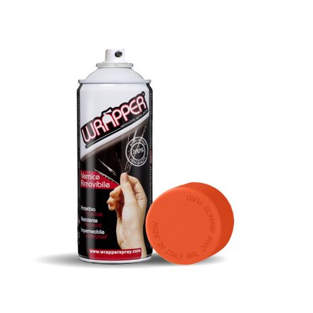 Wrapper - Spray Vopsea Nepermanenta, Pure Orange - 400Ml