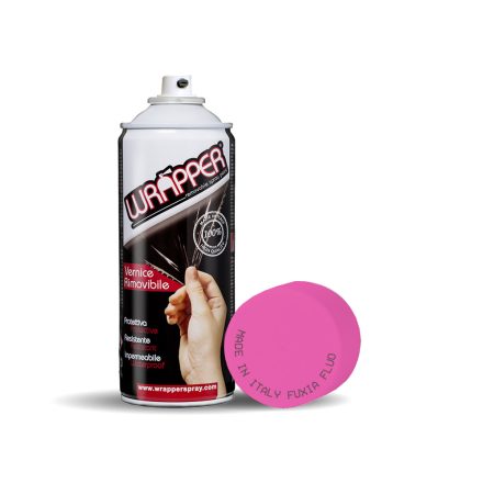 Wrapper - Spray Vopsea Nepermanenta, Neon Fuxia - 400Ml