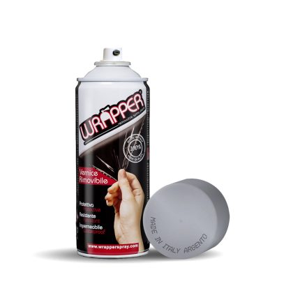 Wrapper - Spray Vopsea Nepermanenta, Silver - 400Ml