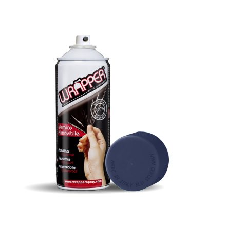 Wrapper - Spray Vopsea Nepermanenta, Navy Dark Blue - 400Ml