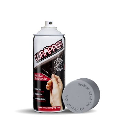 Wrapper - Spray Vopsea Nepermanenta, Silver Grey - 400Ml