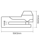 Lacat de disc Oxford Titan LK486 tija 10mm