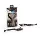 Manete V Parts S 175mm Cnc Black/aluminum șuruburi cu Adapters By pereche Aprilia/piaggio LV-SL(L13-R22)
