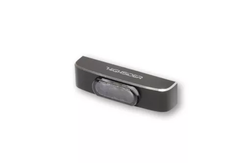 Stop Highsider Conero T2 LED, negru/fumuriu, omologat E (bucată)