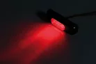 Stop Highsider Conero T2 LED, negru/roșu, omologat E (bucată)