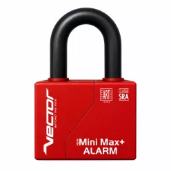   Blocator disc cu alarmă Vector New Minimax Alarm+, 120 dB, Ø16,5 mm, certificat SRA / ART4