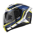 Casca Nolan N60-6 Special Metal Black White/Yellow/Blue 24