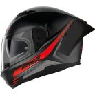 Casca Nolan N60-6 Sport Outset Flat Black Red 24