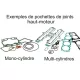 Set garnituri chiulasă (top end) Tecnium Gas Gas MC 85 17/14/MC 85 19/16 și altele NEL05000010-2T