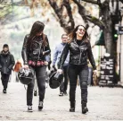 Blugi Ozone Agness II Lady, Slim fit Negru